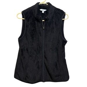Croft & Barrow Black Quilted Vest